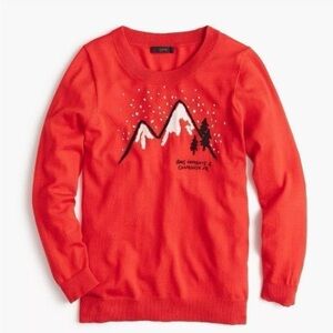 J Crew Aprés Ski Graphic Sweater